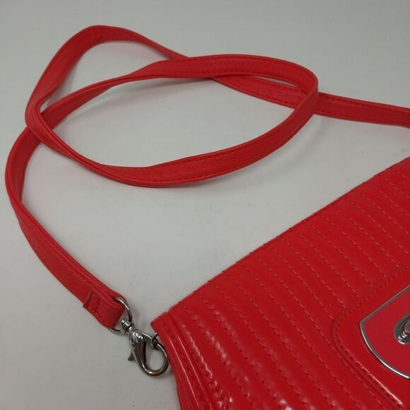 Grace Adele Melon Orange Crossbody Bag. - Picture 6 of 14